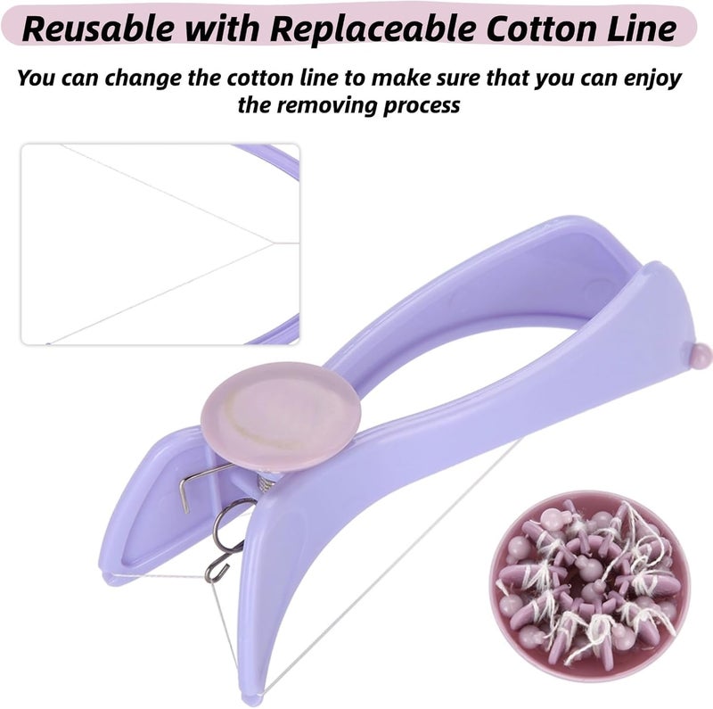 Bukela Face Hair Remover, Manual Portable Epilator, Beauty Tools for Women Face Neck Hair Removing - Image 5